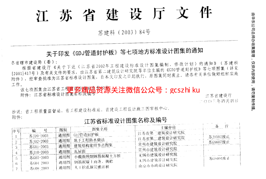 苏G01-2003 建筑结构常用节点图集.pdf_第3页