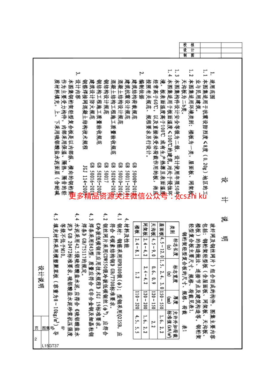 L15GT37钢桁架轻型复合板.pdf_第2页