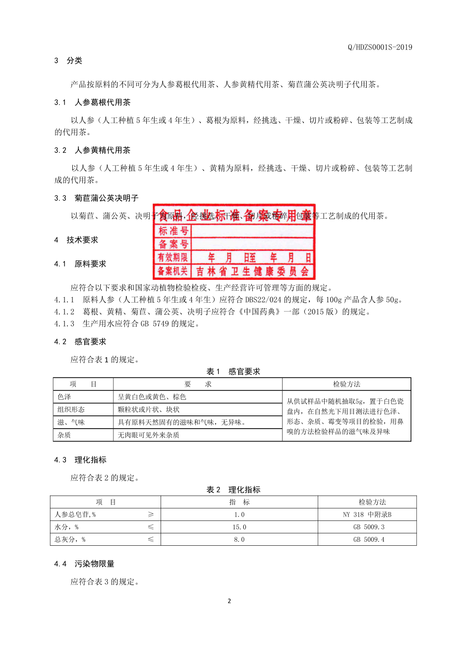 QHDZS 0001 S-2019 代用茶.pdf_第3页