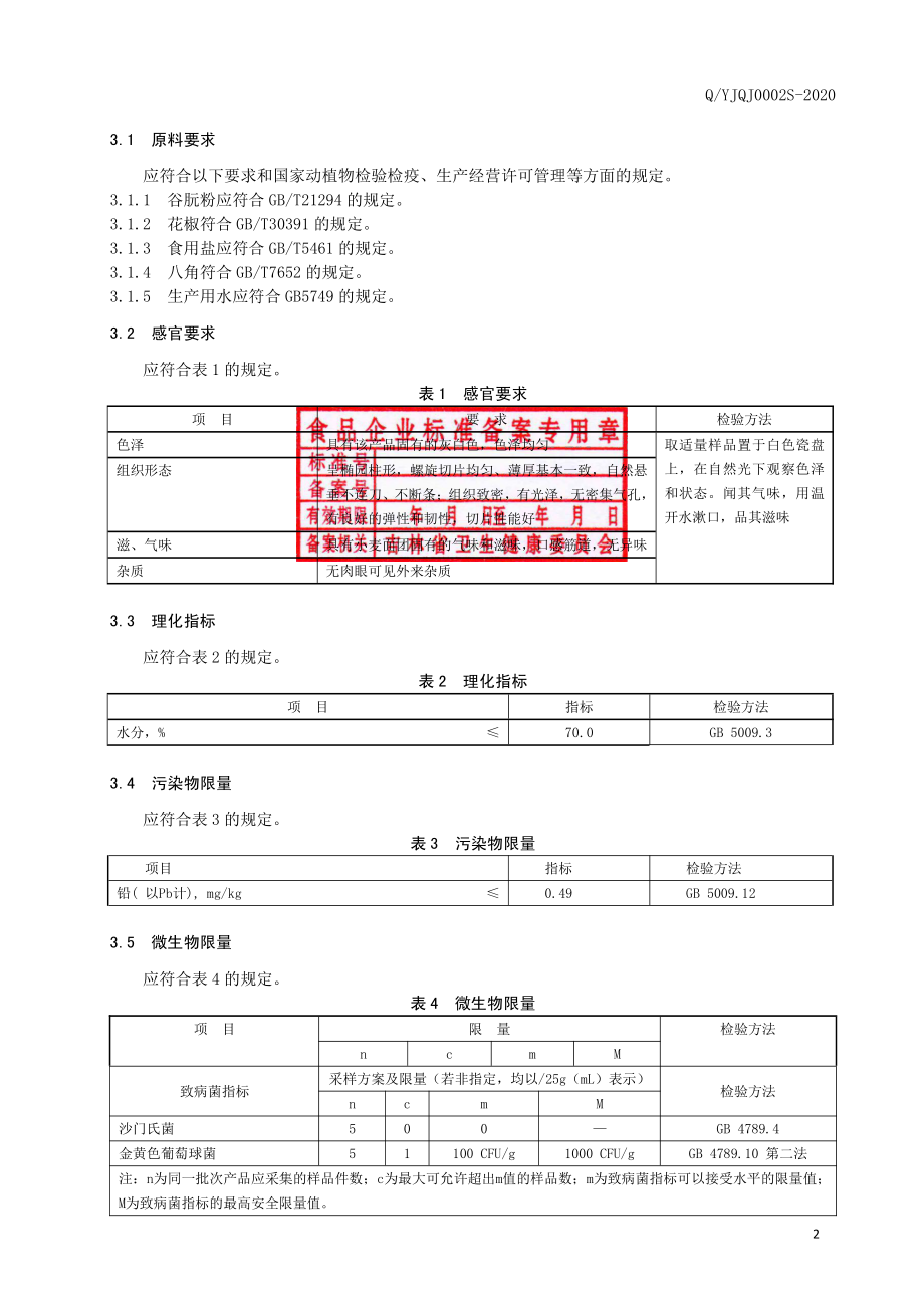 QYJQJ 0002 S-2020 面筋制品.pdf_第3页