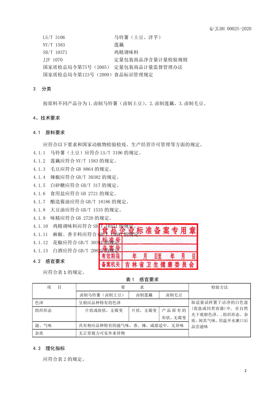 QJLDH 0002 S-2020 卤制蔬菜.pdf_第3页