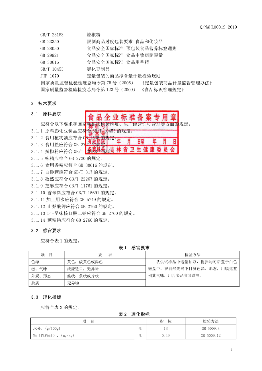 QNAHL 0001 S-2019 风味豆制品.pdf_第3页