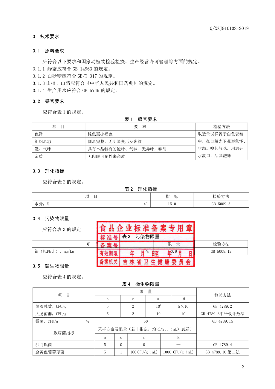 QXZJG 1010 S-2019 山楂山药丸.pdf_第3页