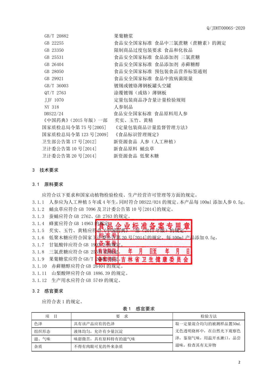 QJDHT 0006 S-2020 人参蛹虫草饮品.pdf_第3页