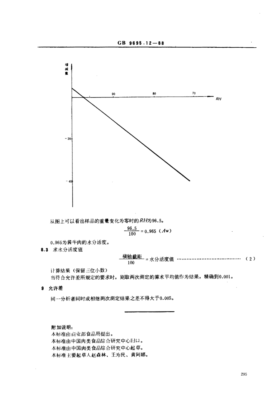 GB 9695.12-1988 肉与肉制品 水分活度测定.pdf_第3页