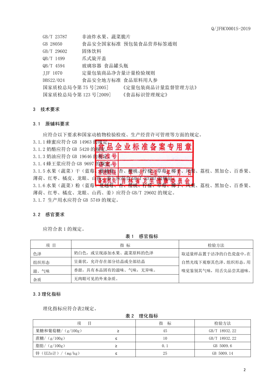 QJFHC 0001 S-2019 奶酪蜂蜜.pdf_第3页