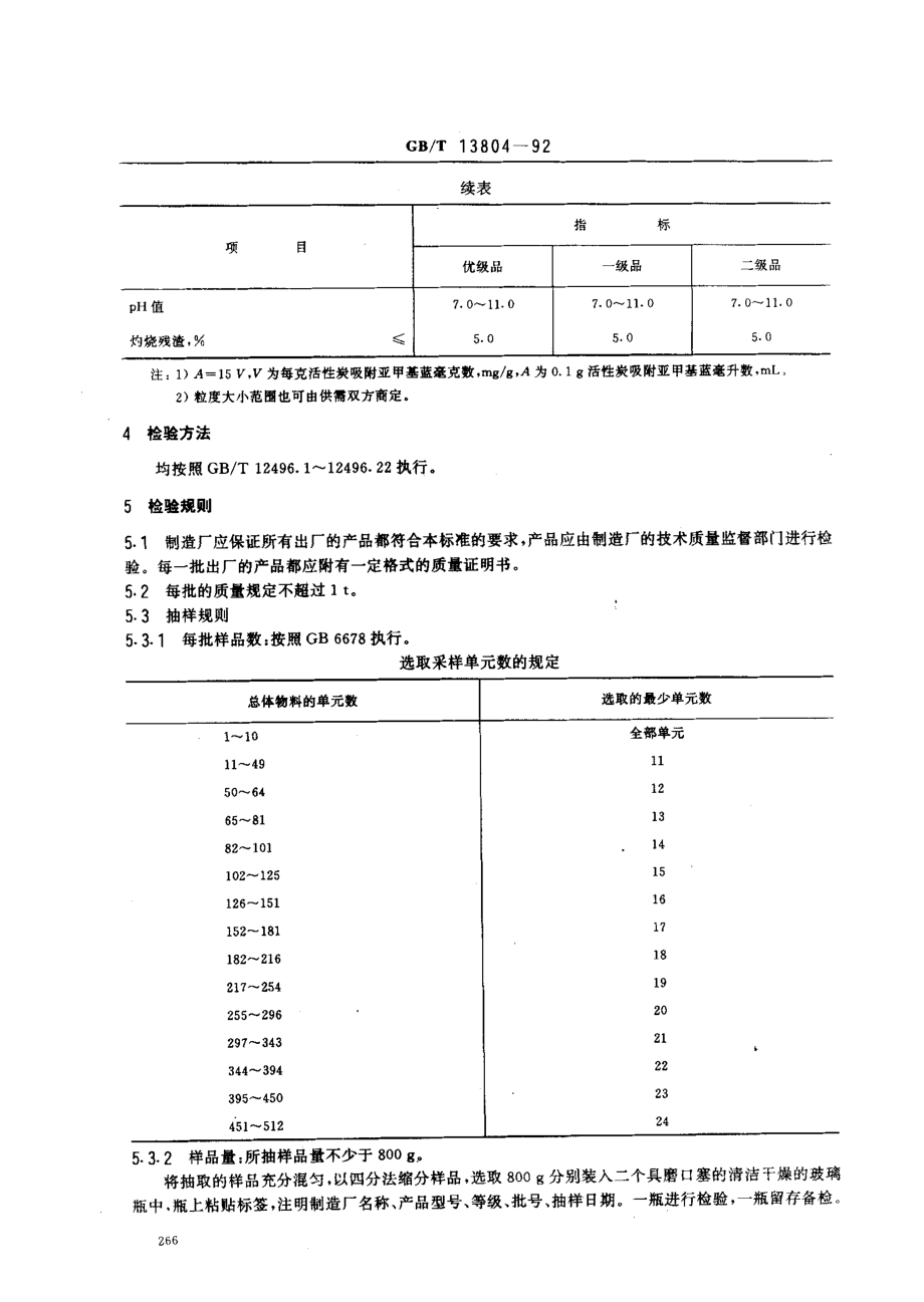 GBT 13804-1992 木质净水用活性炭.pdf_第2页