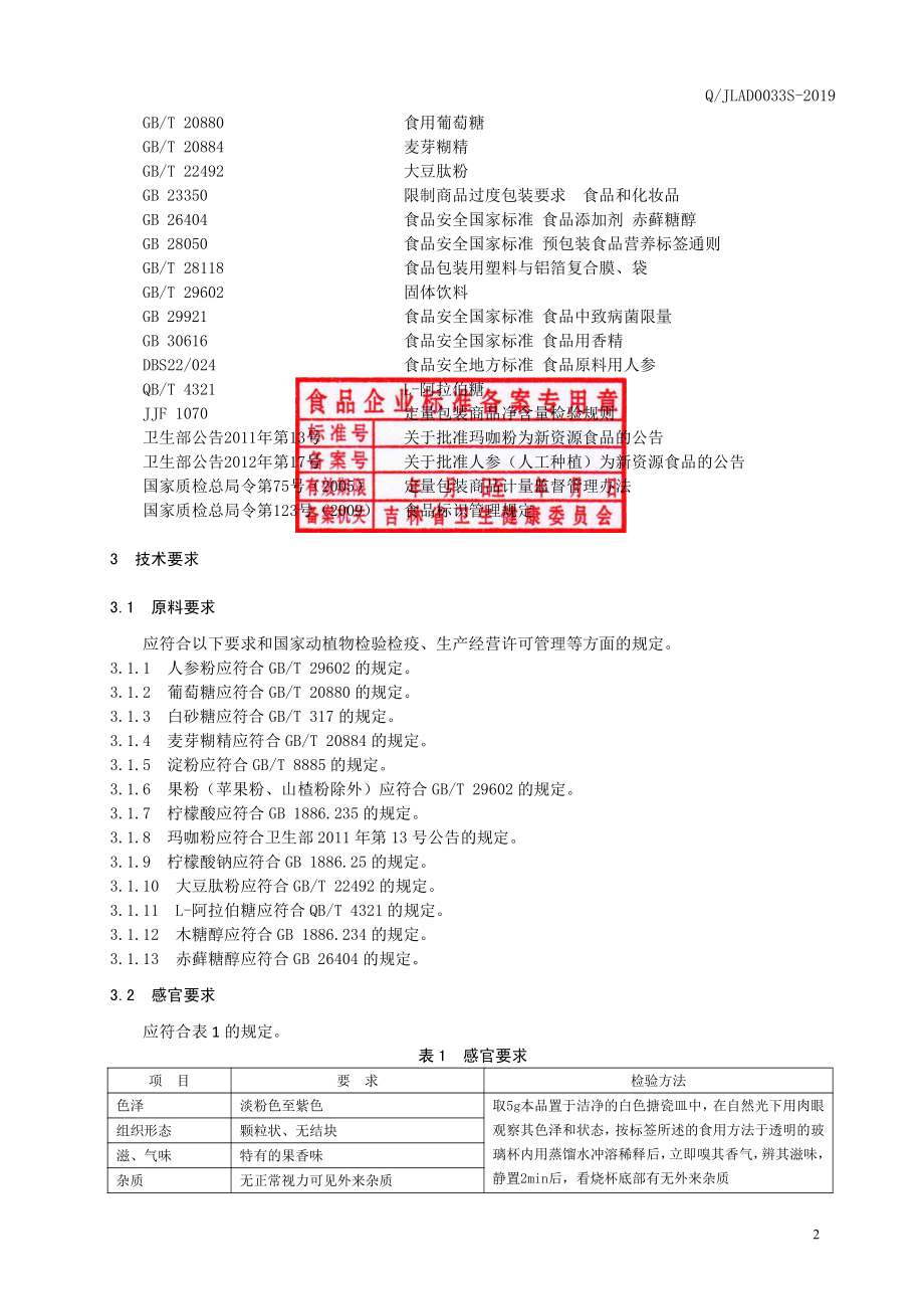 QJLAD 0033 S-2019 人参玛咖固体饮料.pdf_第3页