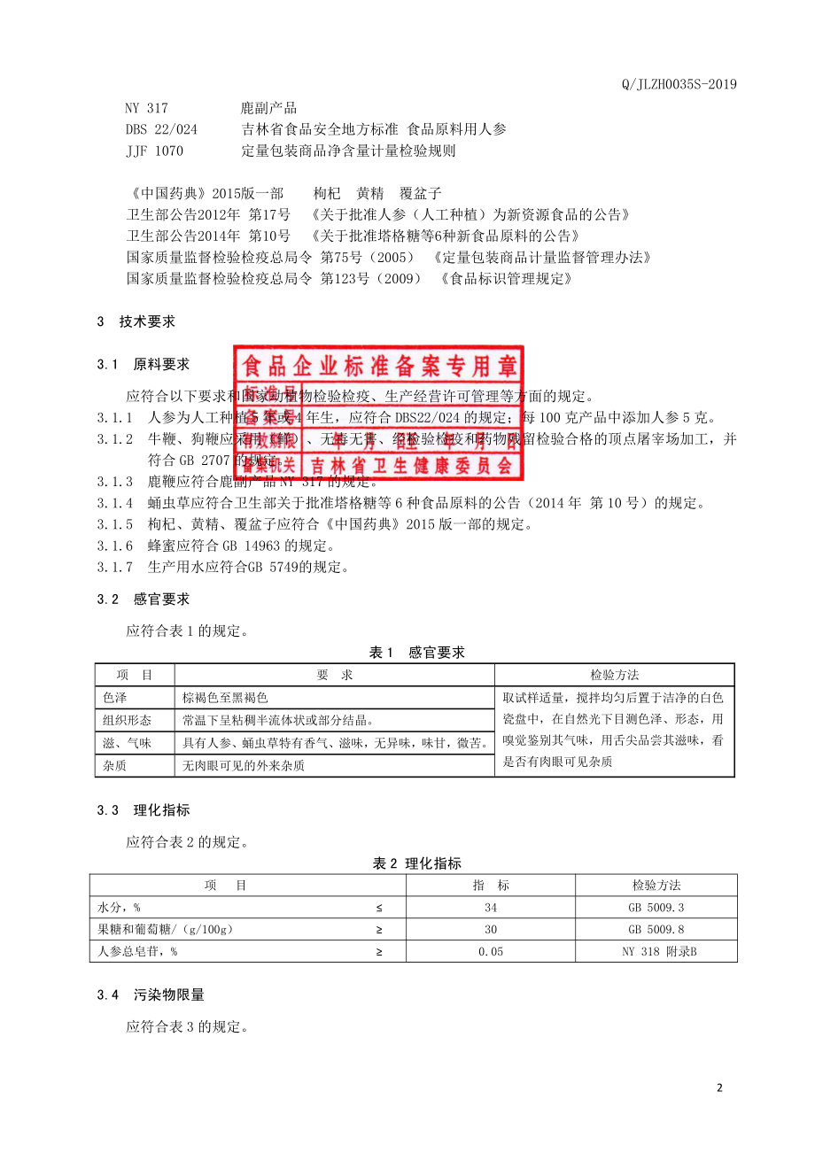 QJLZH 0035 S-2019 鹿鞭蜜膏.pdf_第3页