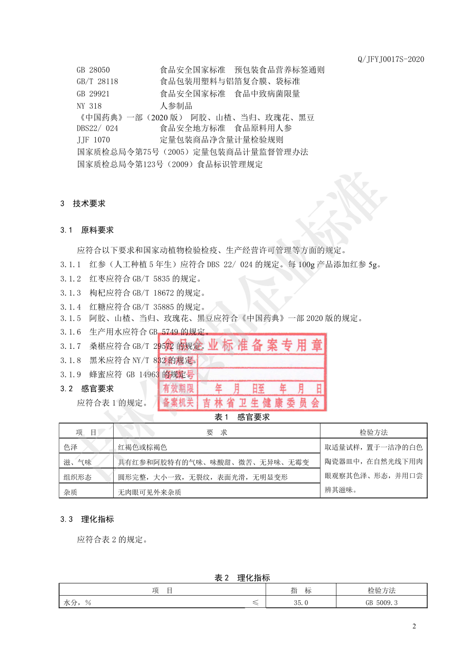 QJFYJ 0017 S-2020 红参阿胶丸.pdf_第3页