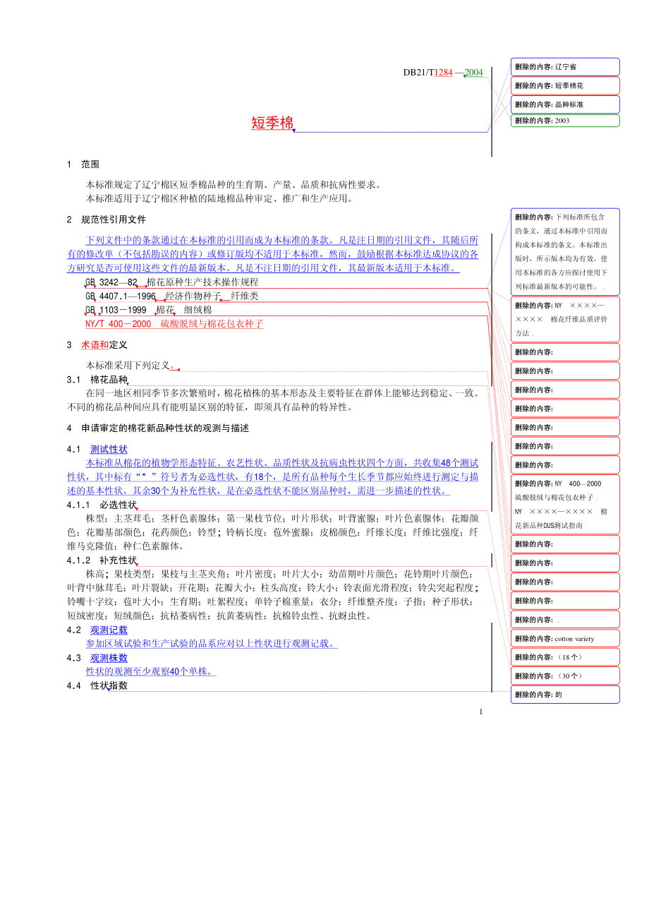 DB21T 1284-2004 短季棉.pdf_第3页