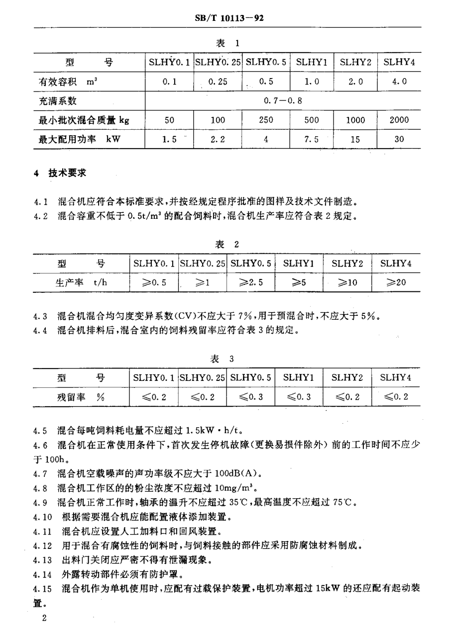 SBT 10113-92 卧式螺带混合机.pdf_第3页