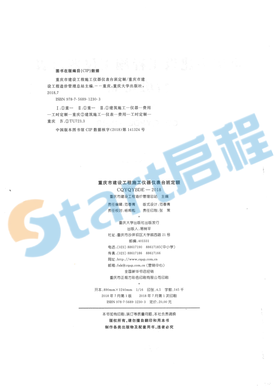 04-重庆市建设工程施工仪器仪表台班定额.pdf_第2页