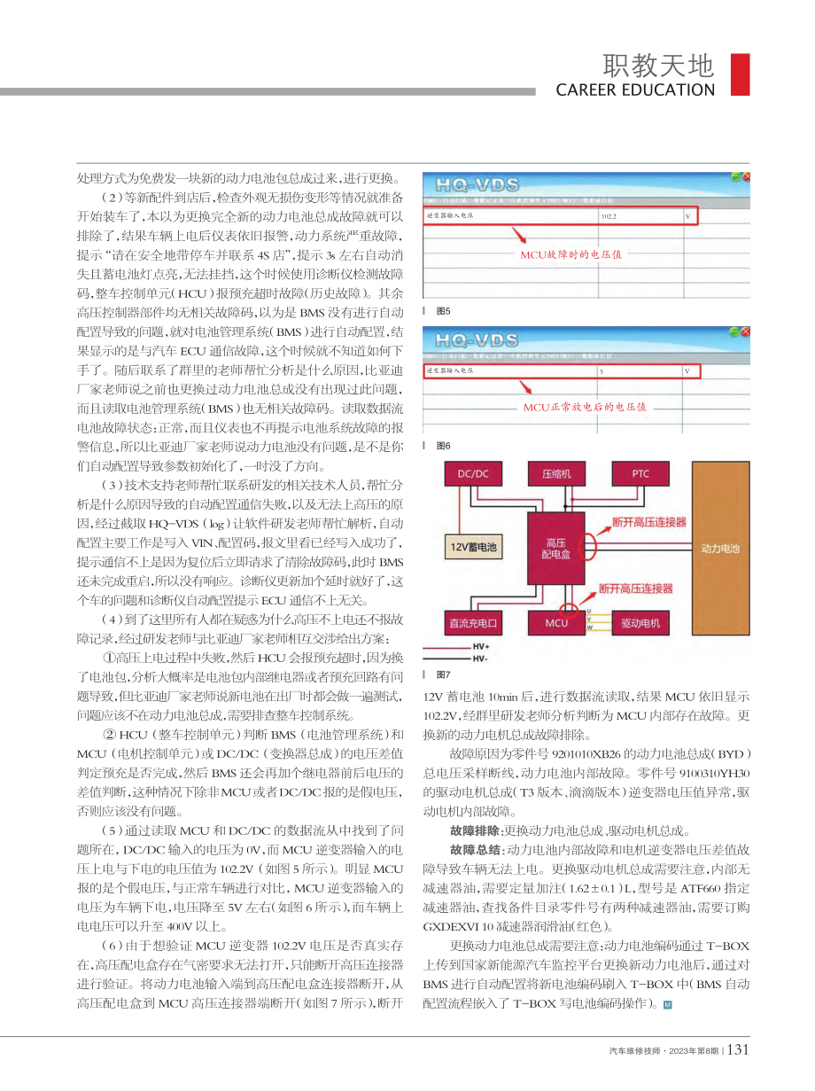 2021年一汽红旗E-QM...仪表故障灯报警挂挡不走车_白彩盛.pdf_第2页