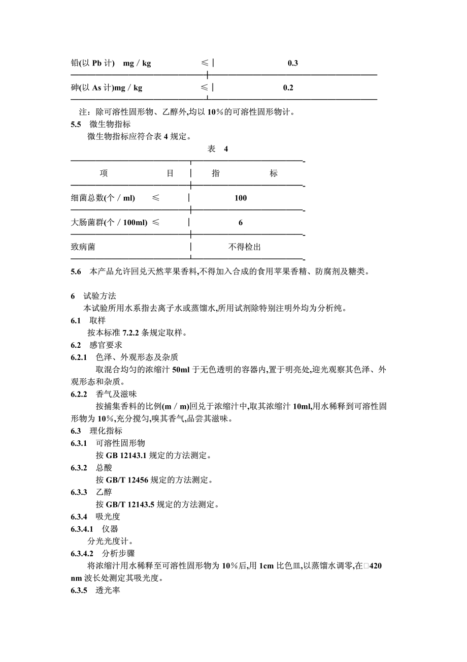 QBT 1687-1993 浓缩苹果清汁.pdf_第3页