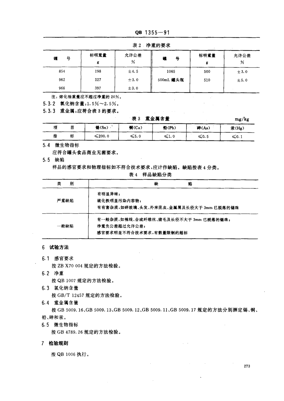 QBT 1355-1991 回锅肉罐头.pdf_第3页