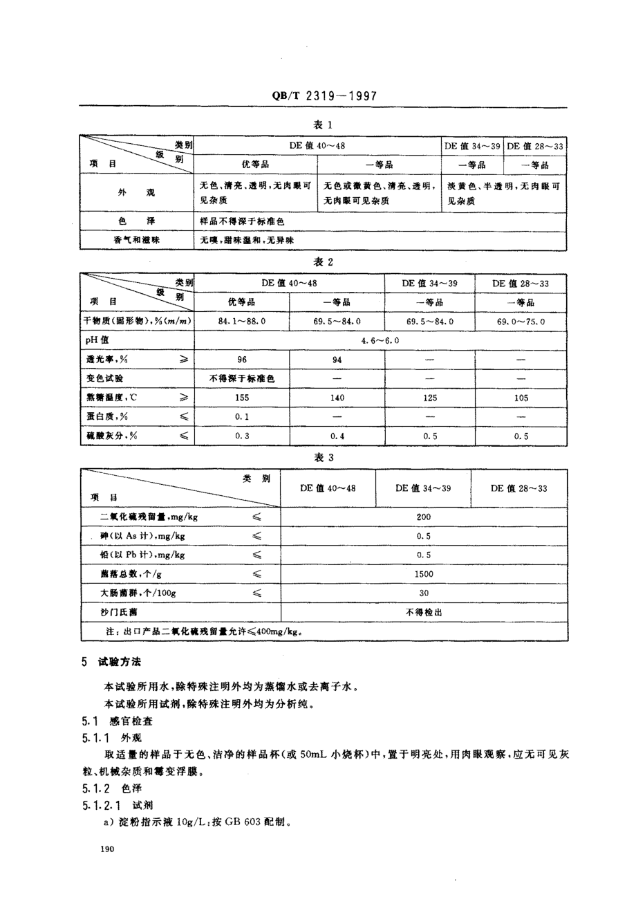 QBT 2319-1997 液体葡萄糖.pdf_第3页