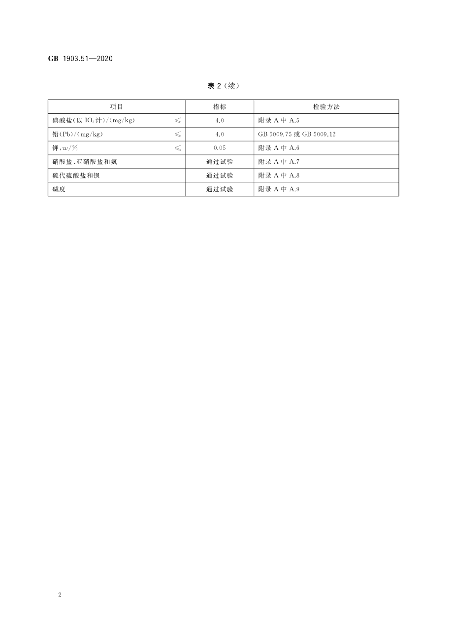 GB 1903.51-2020 食品安全国家标准 食品营养强化剂 碘化钠.pdf_第3页