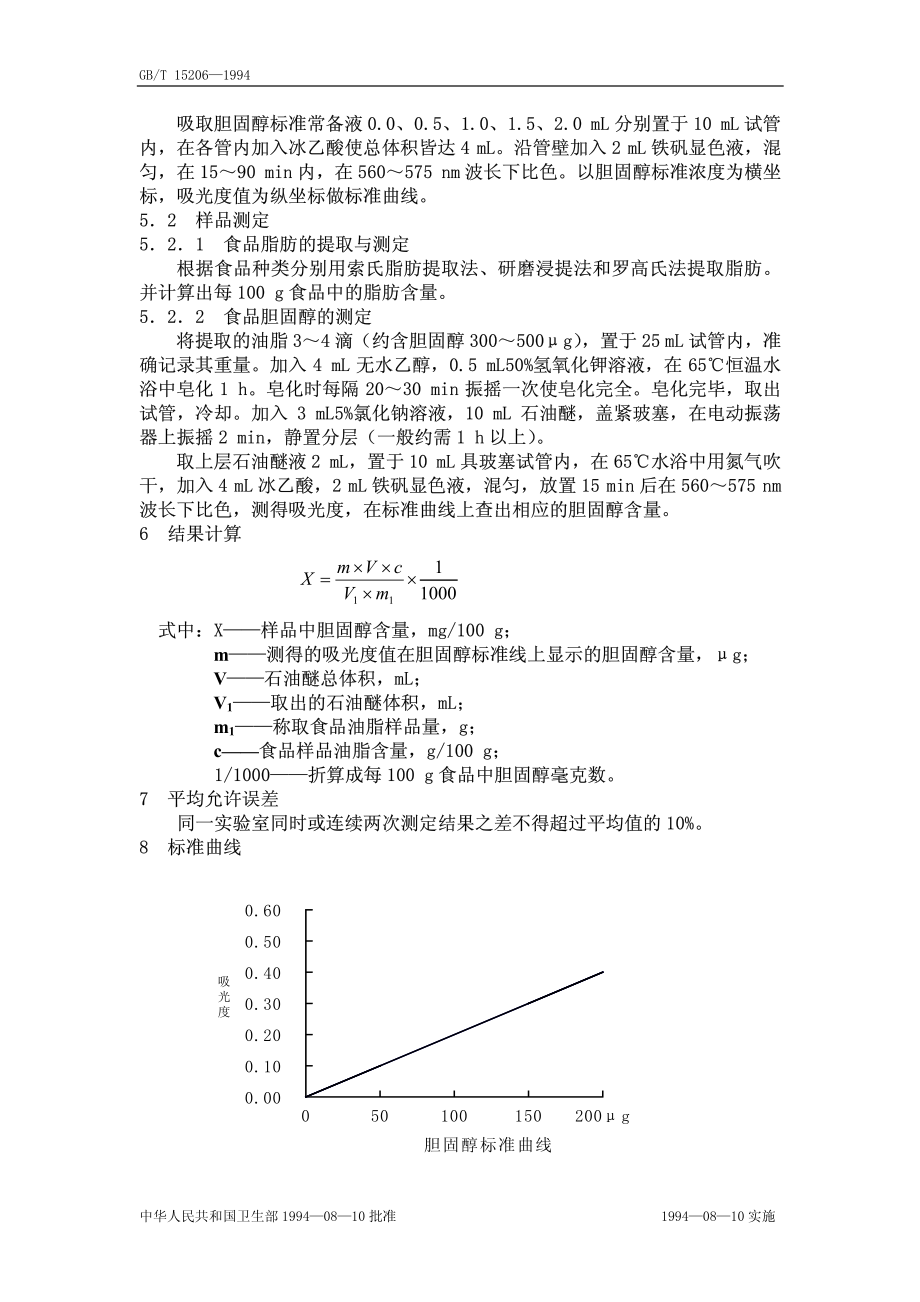 GBT 15206-1994 食物中胆固醇的测定方法.pdf_第2页