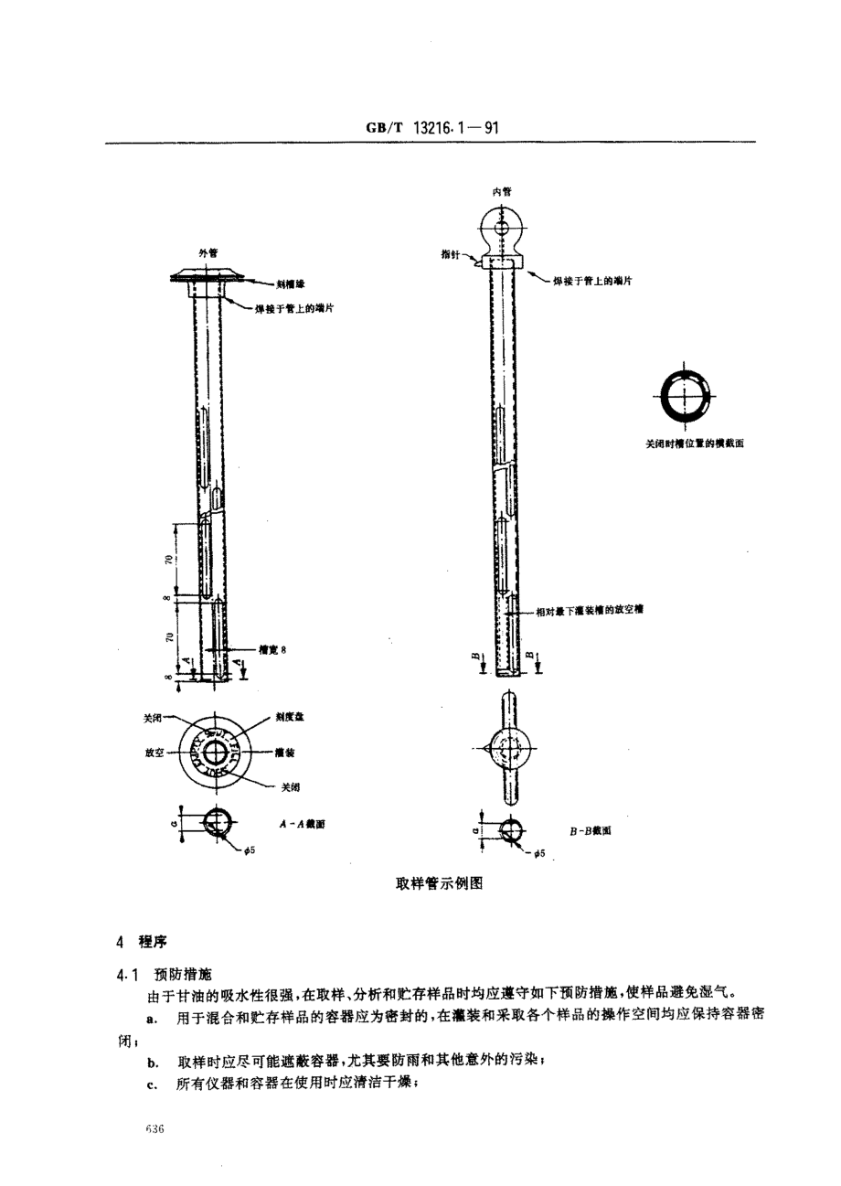 GBT 13216.1-1991 甘油试验方法 桶装甘油取样方法.pdf_第2页