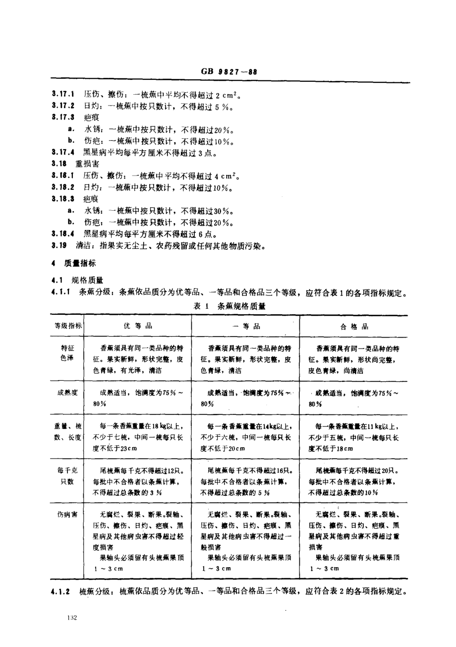 GBT 9827-1988 香蕉.pdf_第2页