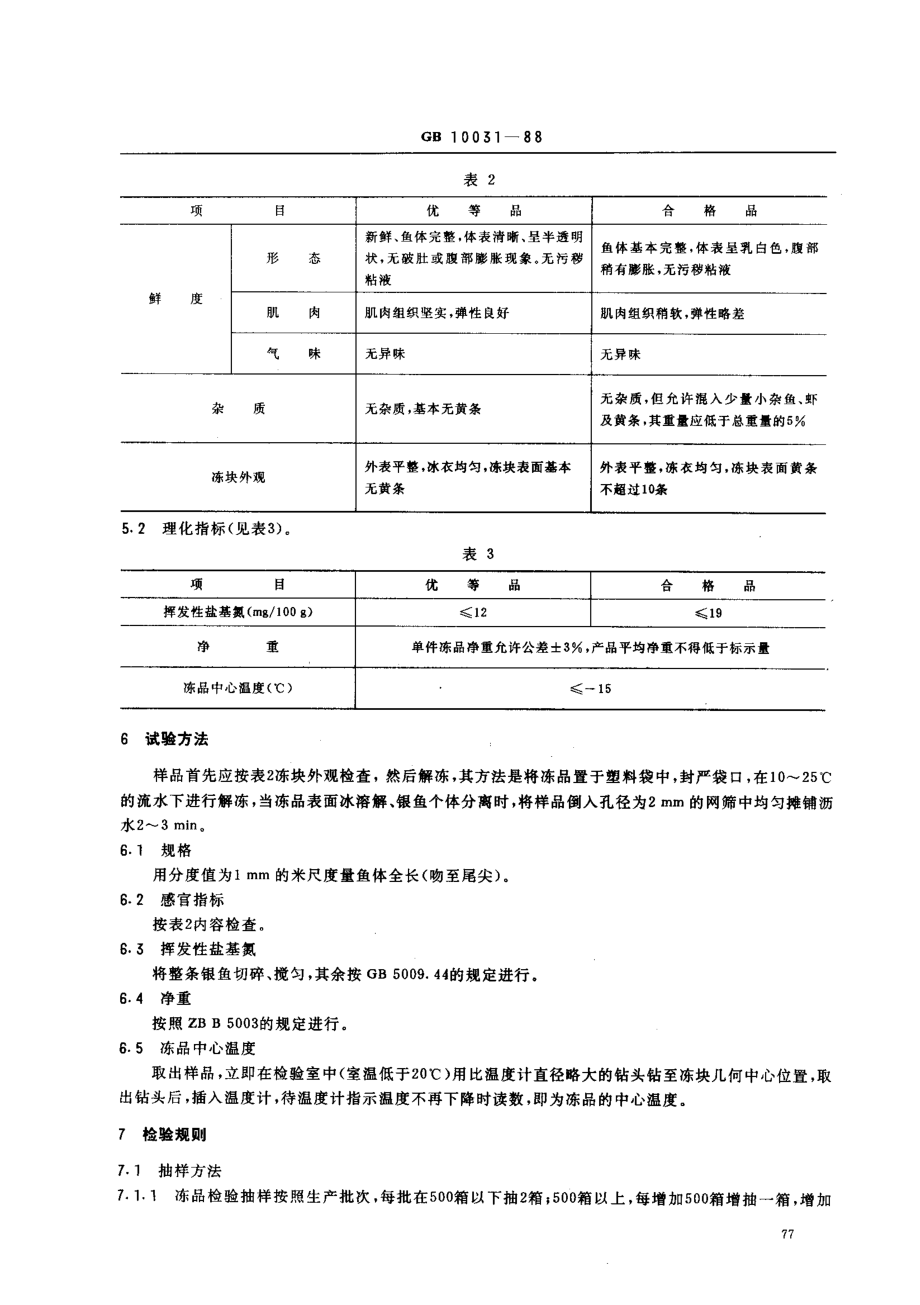 GB 10031-1988 冻银鱼.pdf_第2页