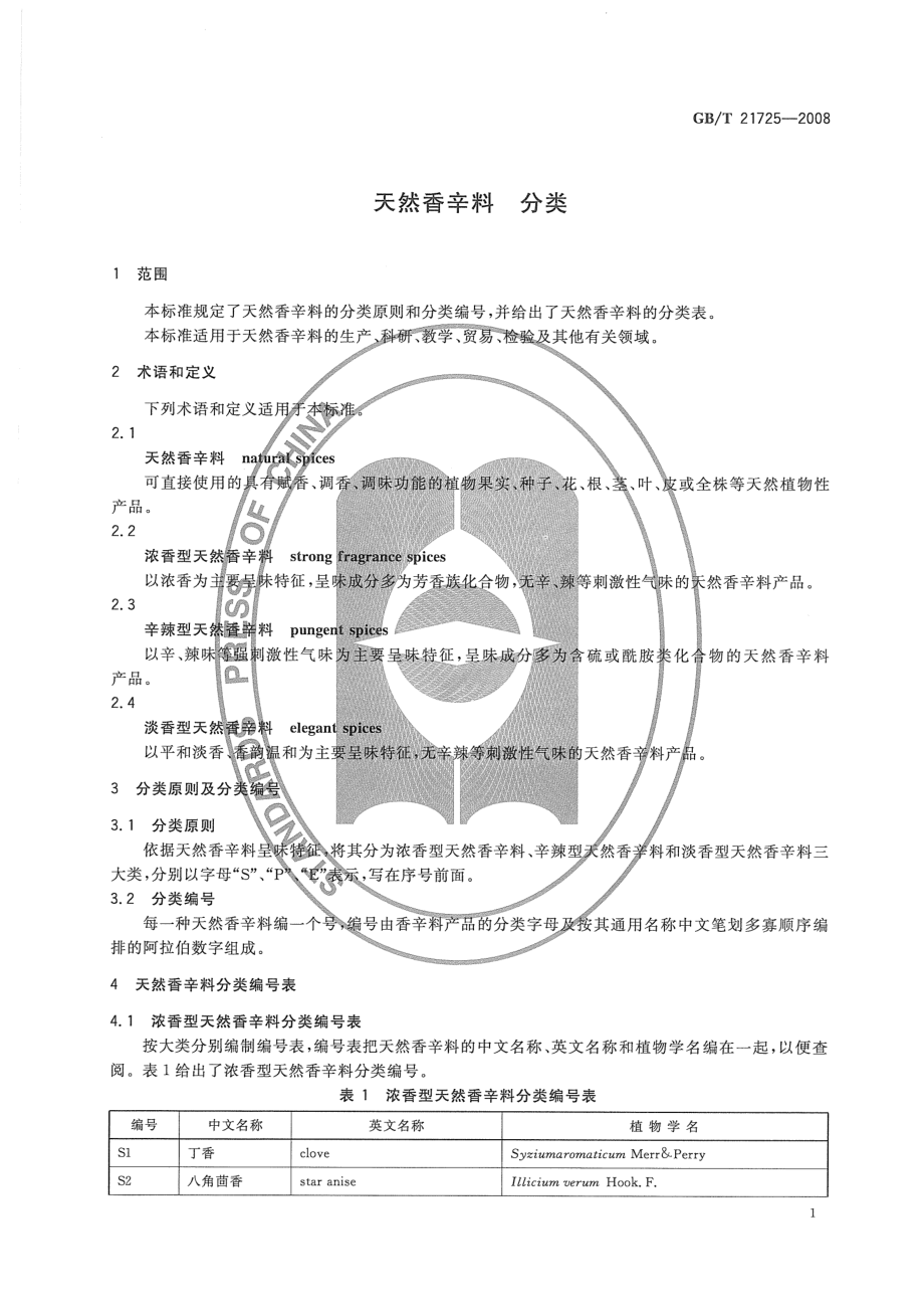 GBT 21725-2008 天然香辛料 分类.pdf_第3页