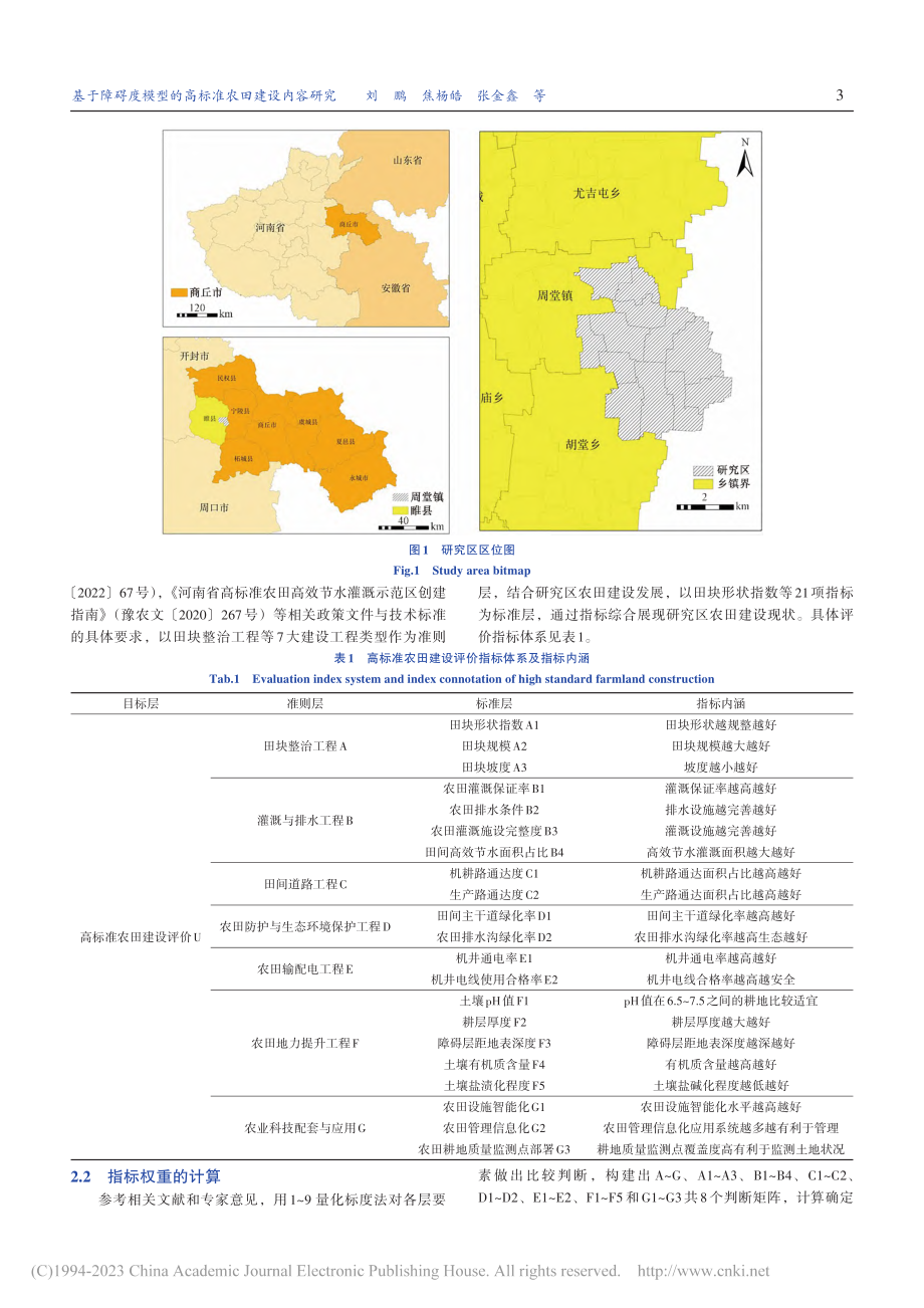 基于障碍度模型的高标准农田建设内容研究_刘鹏.pdf_第3页