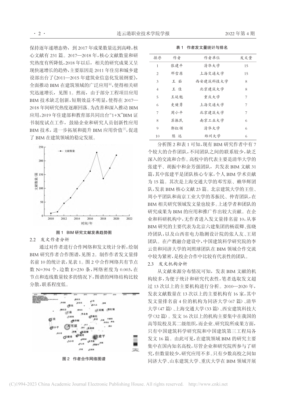 基于知识图谱的建筑领域BIM研究可视化分析_王会.pdf_第2页