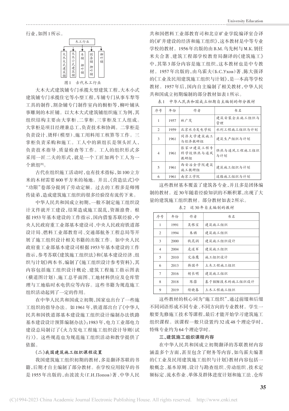 建筑施工组织课程历史演变及发展趋势研究_纪凡荣.pdf_第2页