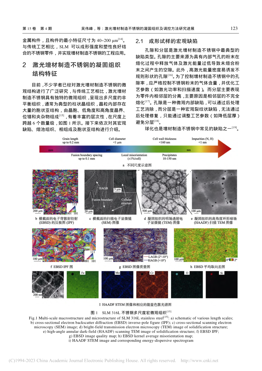 激光增材制造不锈钢的凝固组织及调控方法研究进展_吴伟峰.pdf_第3页