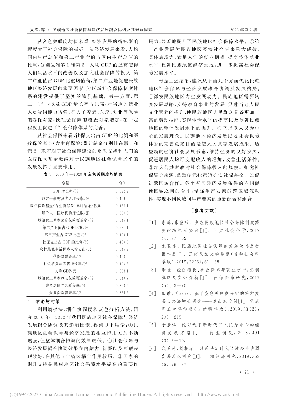 民族地区社会保障与经济发展耦合协调及其影响因素_夏涛.pdf_第3页