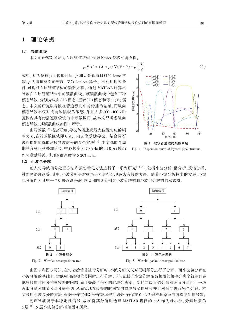 基于损伤指数矩阵对层状管道结构损伤识别的有限元模拟.pdf_第3页