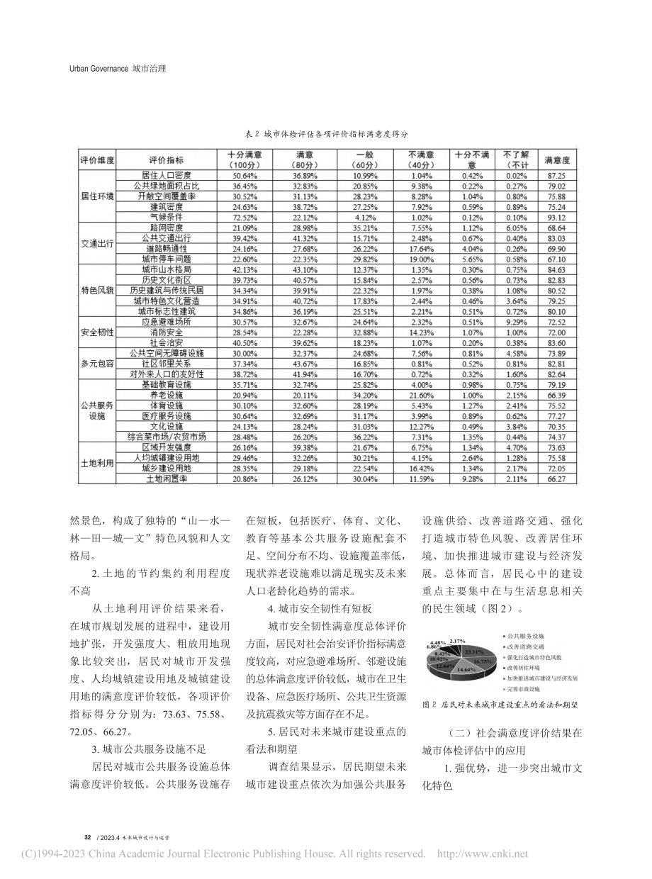 社会满意度调查在城市体检评估中的应用——以大理市为例_杨雪霞.pdf_第3页