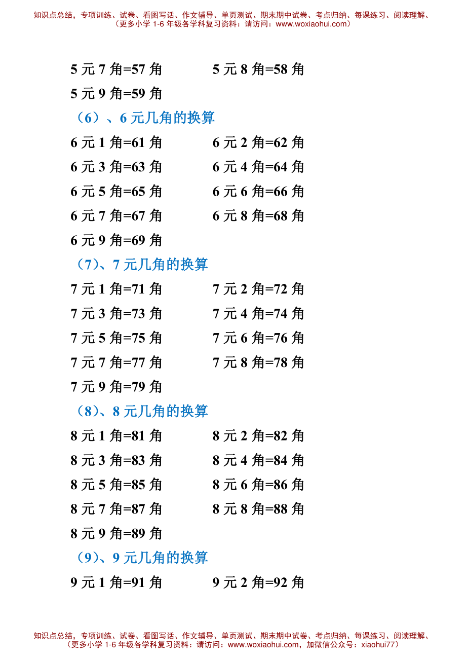 小学人民币换算(1).pdf_第3页