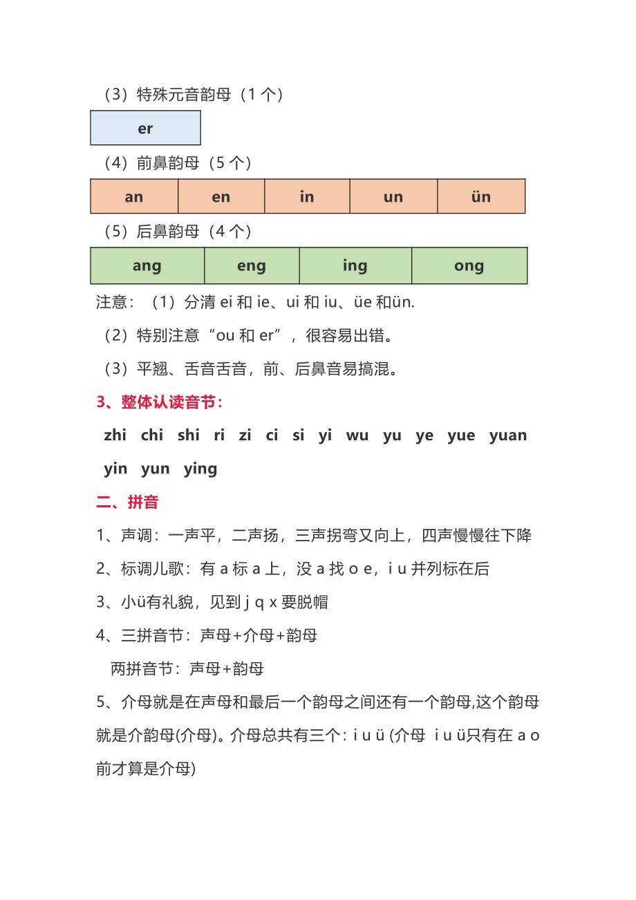 部编版一年级上册数学期末复习知识点.pdf_第2页