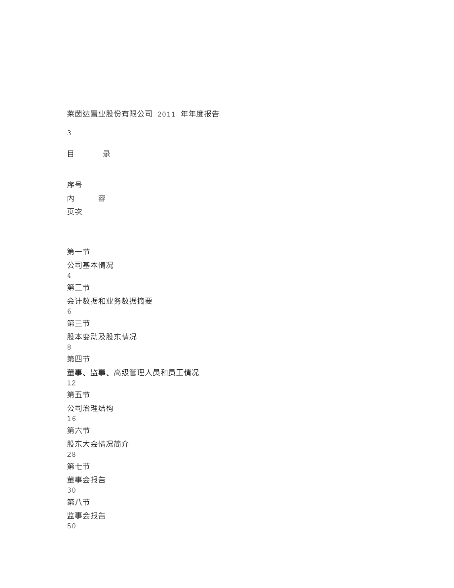 000558_2011_莱茵置业_2011年年度报告_2012-04-05.txt_第2页