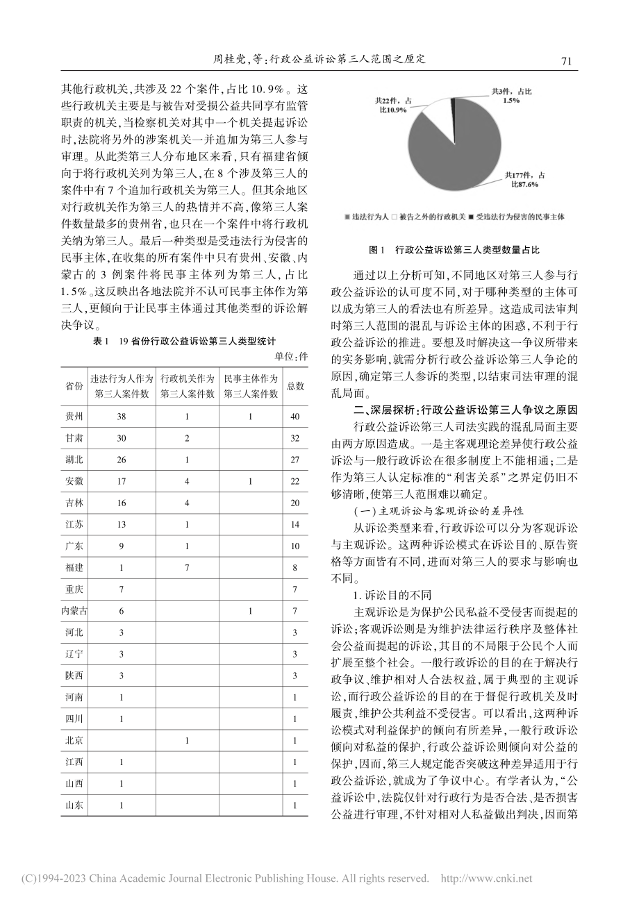 行政公益诉讼第三人范围之厘定_周桂党.pdf_第3页