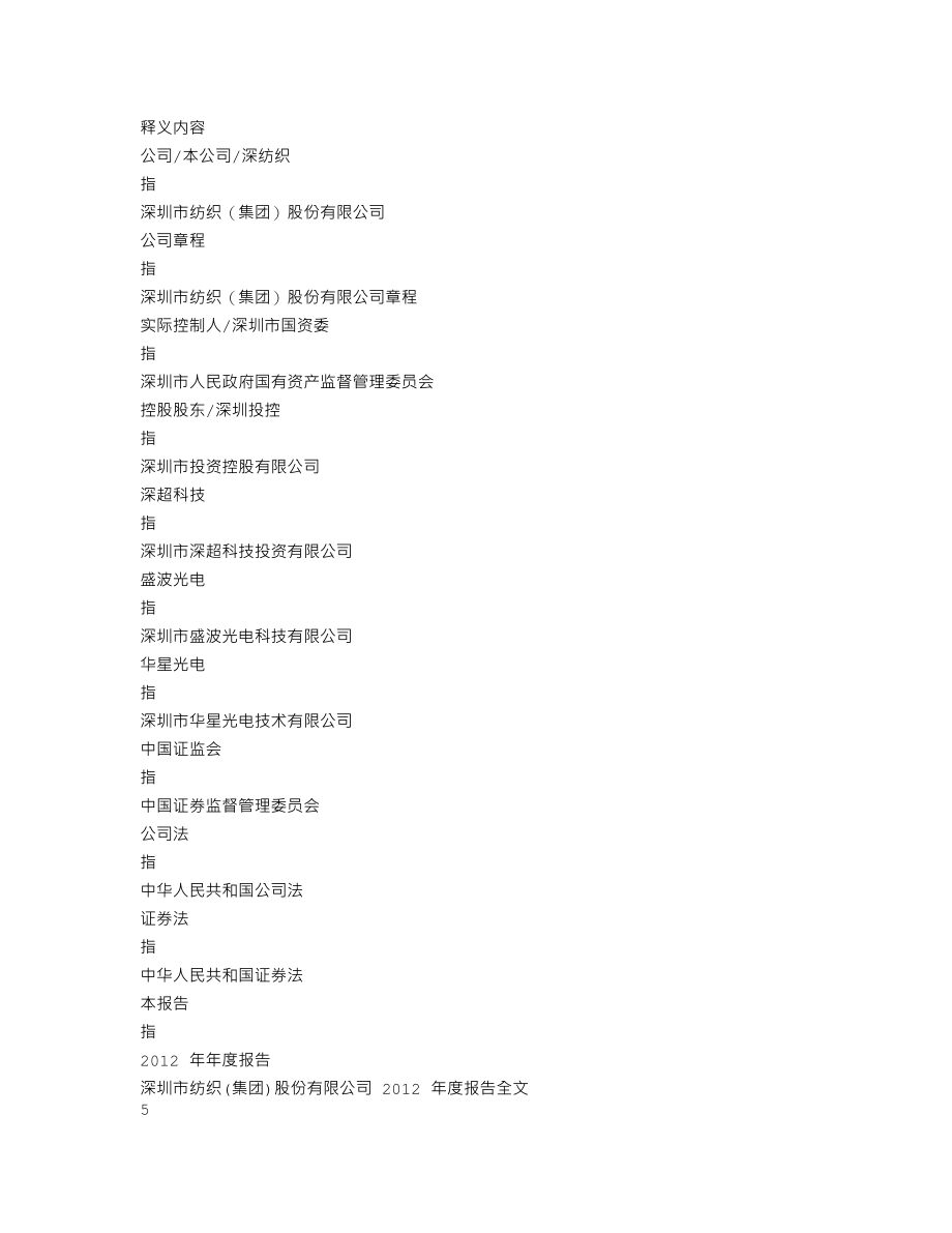 000045_2012_深纺织A_2012年年度报告_2013-03-29.txt_第2页