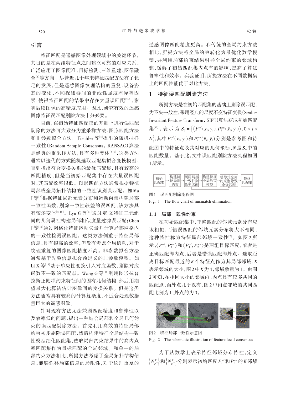 星载光学遥感图像特征误匹配剔除方法研究.pdf_第2页