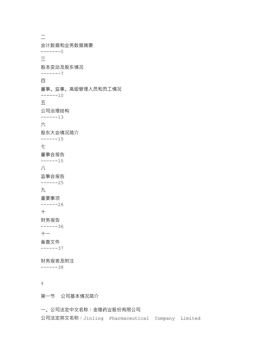 000919_2008_金陵药业_2008年年度报告_2009-03-23.txt_第2页