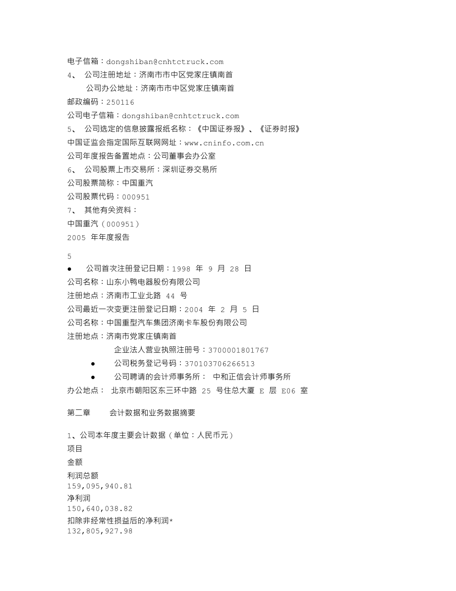 000951_2005_中国重汽_G重汽2005年年度报告_2006-03-22.txt_第3页