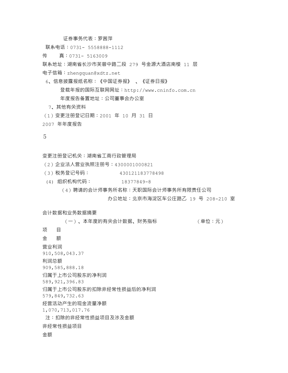 000900_2007_现代投资_2007年年度报告_2008-03-27.txt_第3页