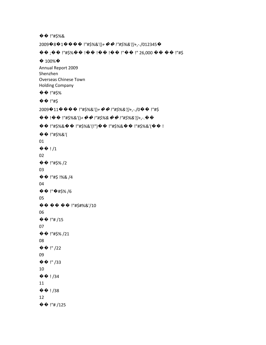 000069_2009_华侨城A_2009年年度报告_2010-04-21.txt_第3页