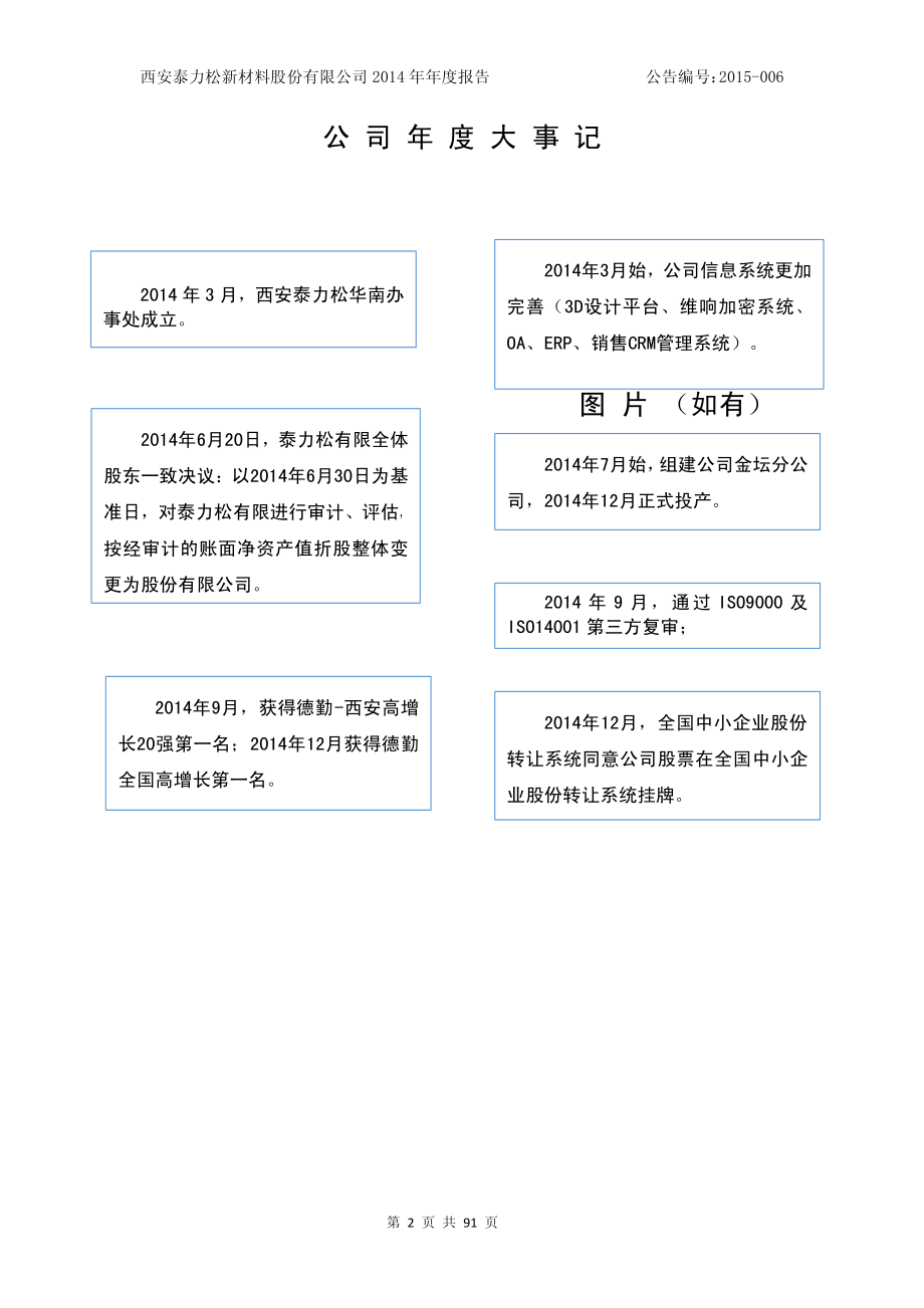 831699_2014_泰力松_2014年年度报告_2015-04-08.pdf_第2页