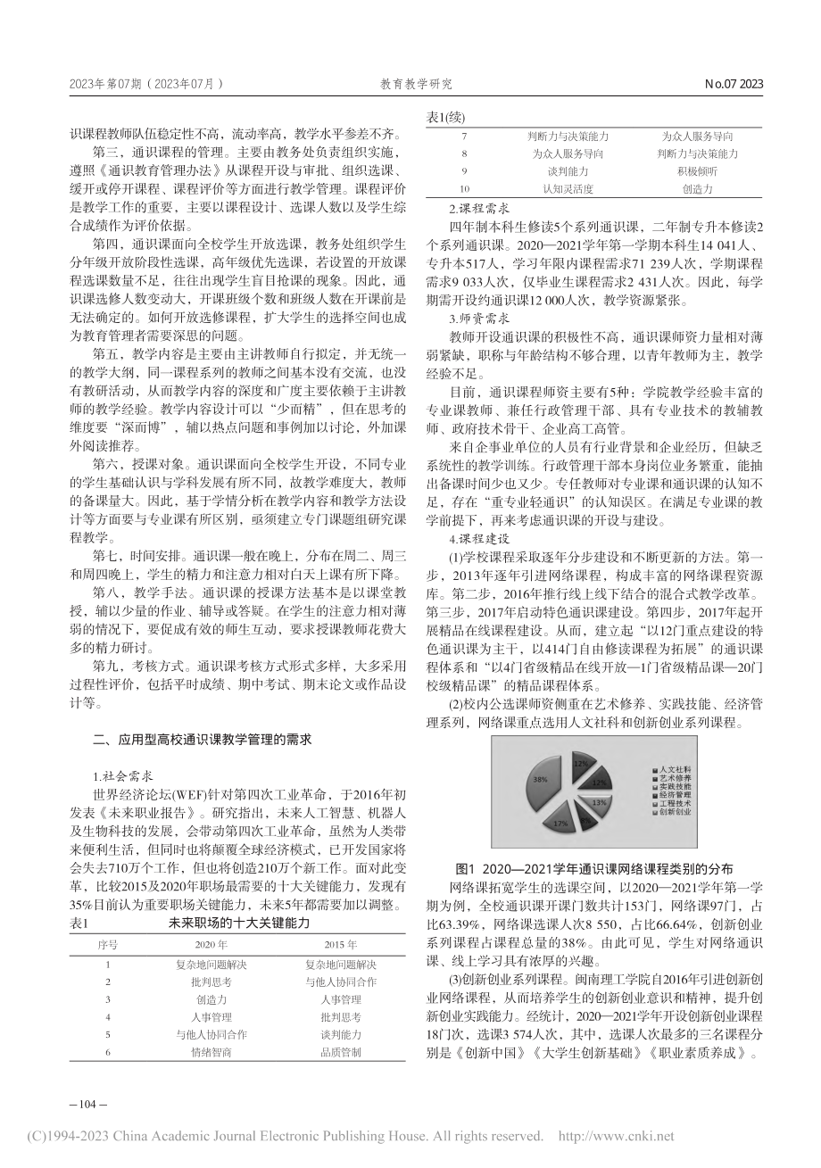 信息化时代应用型高校通识课...探讨——以闽南理工学院为例_李彩珊.pdf_第2页