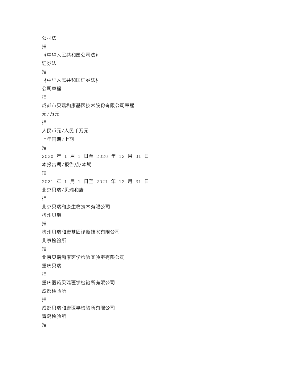 000710_2021_贝瑞基因_2021年年度报告全文（更新后）_2022-05-19.txt_第3页