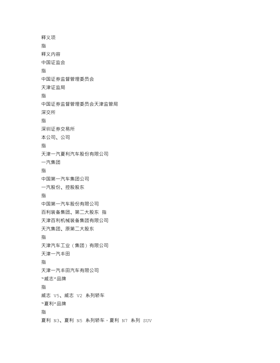 000927_2014_一汽夏利_2014年年度报告_2015-03-31.txt_第3页