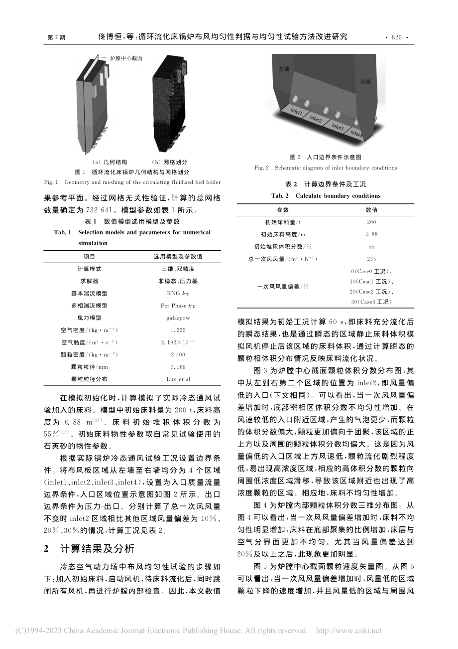 循环流化床锅炉布风均匀性判据与均匀性试验方法改进研究_佟博恒.pdf_第3页