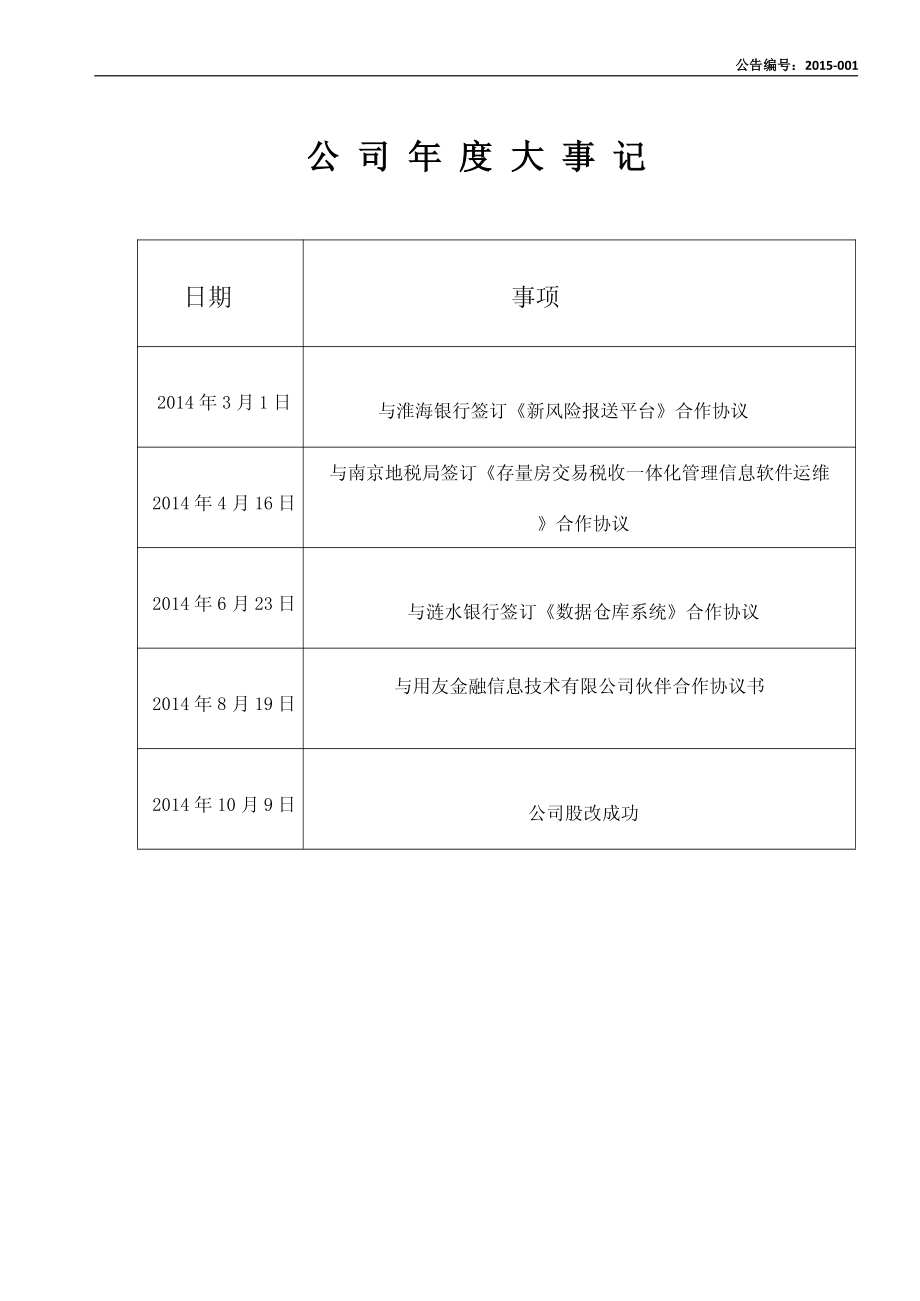 832144_2014_软智科技_2014年年度报告_2015-04-20.pdf_第2页